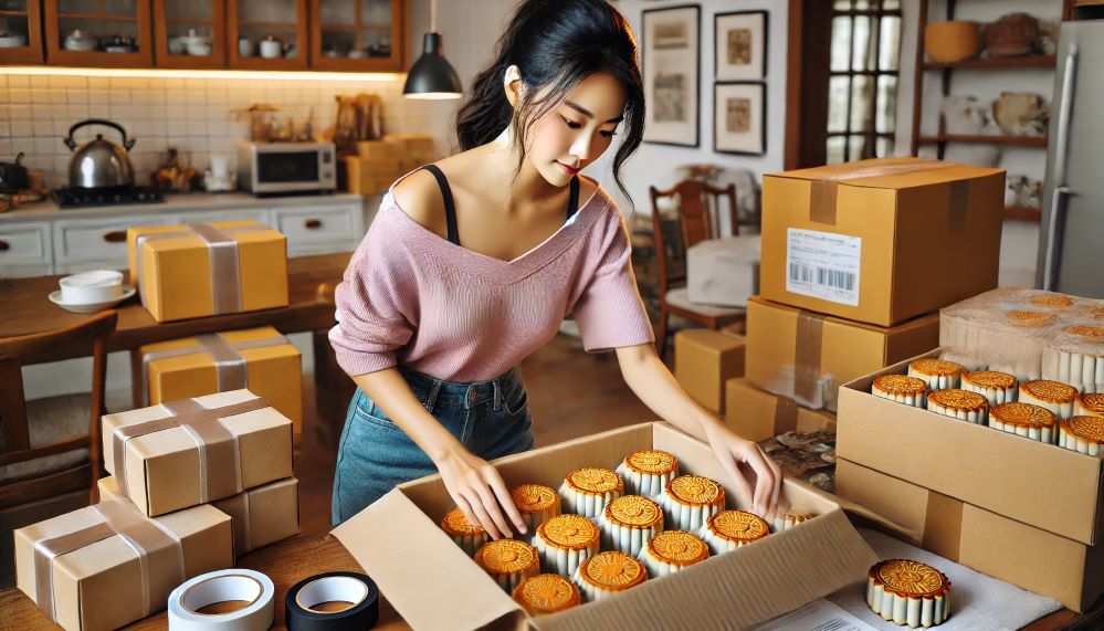 法國(guó)專線，助力月餅郵寄法國(guó)